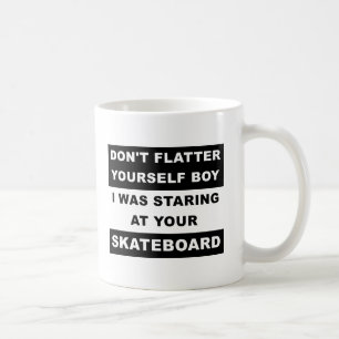 Démarrez à votre skateboard Funny Mug