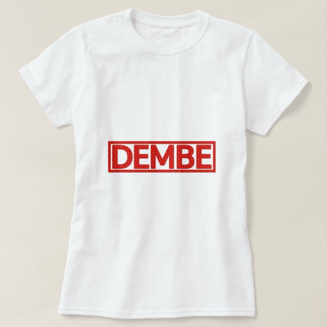 Dembe Stamp T-Shirt (Design Front)