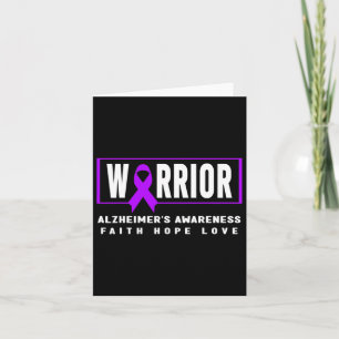 Dementia Awareness - Heimer Warrior Heimerheimer’s Card