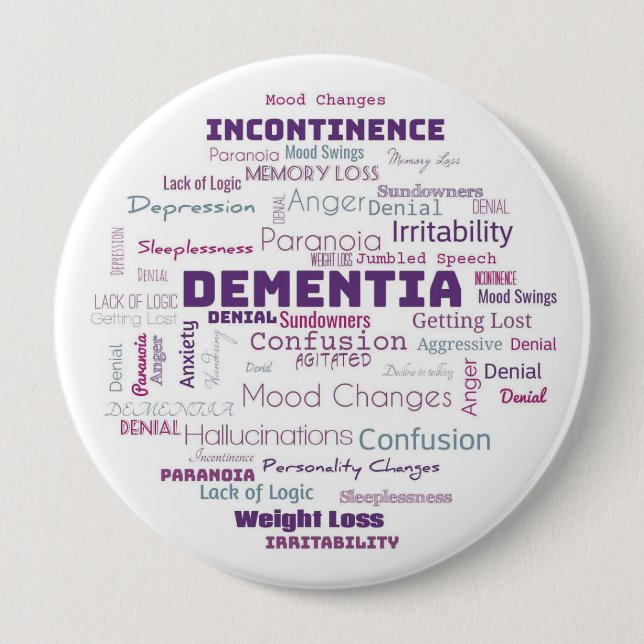 Dementia Button (Front)