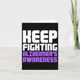 Dementia Heimer Disease Awareness 5 Card