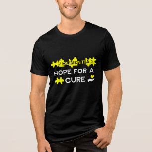 Dementia Hope For A Cure Tri-Blend Shirt