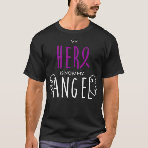 Dementia My Hero Is Now My Angel  T-Shirt