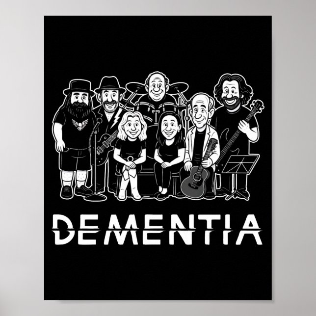 Dementia New Black _1  Poster (Front)