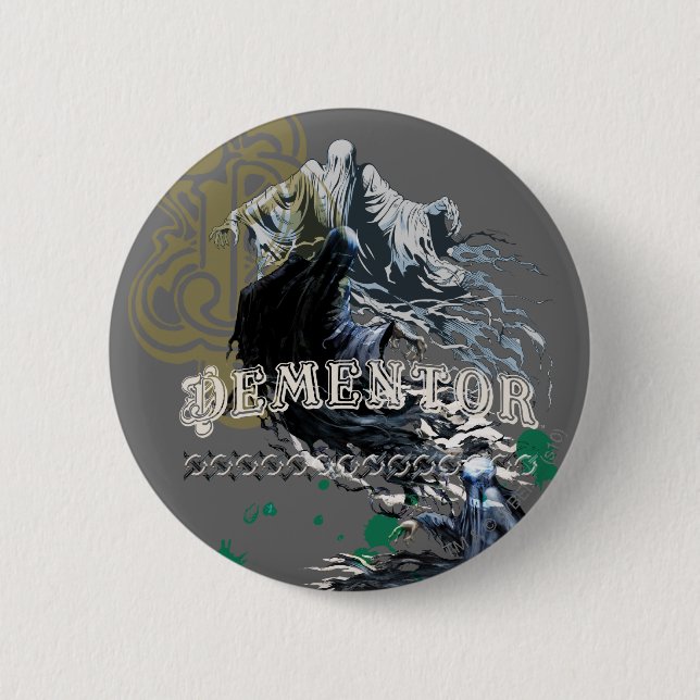 DEMENTOR™ 2 INCH ROUND BUTTON (Front)