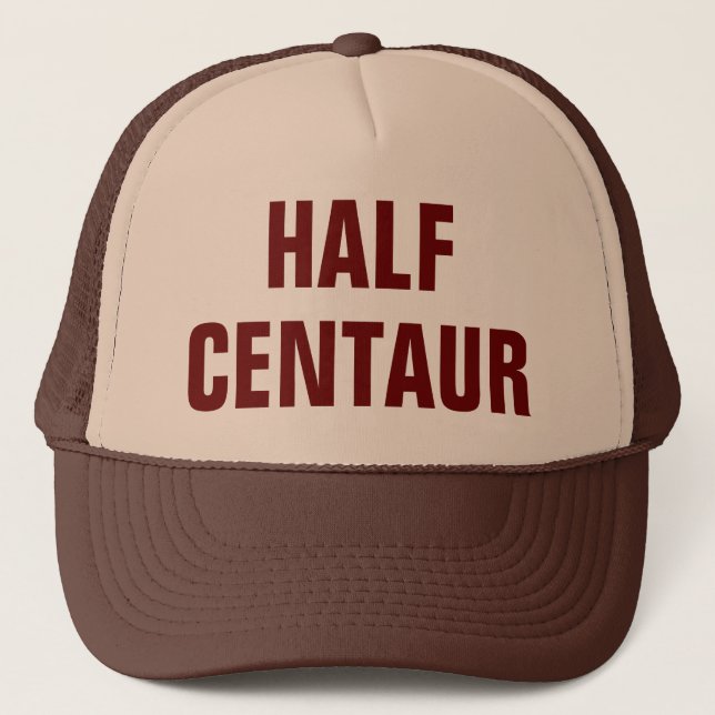 Demi de casquette de camionneur de centaure (Devant)