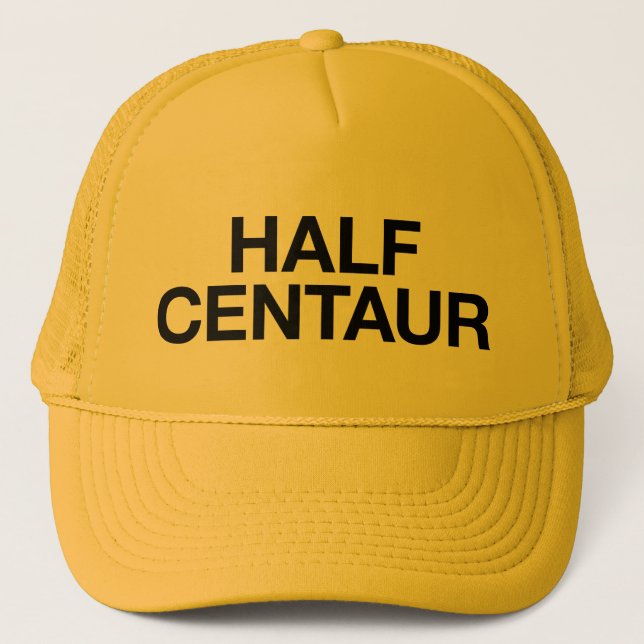 DEMI de casquette de camionneur de slogan (Devant)