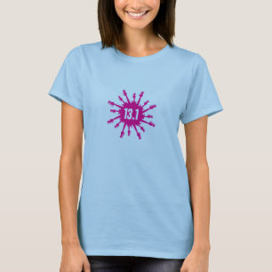 Demi de T-shirt de marathon de rock