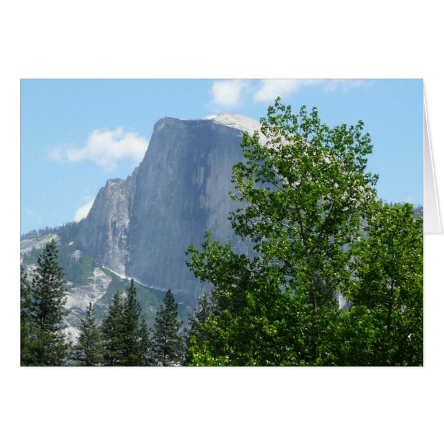 Demi-dôme en été du parc national Yosemite (Devant horizontal)