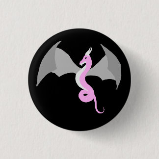 Demi-girl Dragon Button