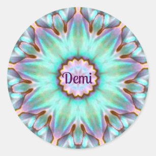 DEMI ~ Personalised Paua Shell Sticker ~