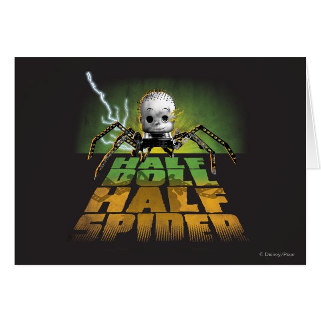 Demi poupée demi-araignée (Devant horizontal)