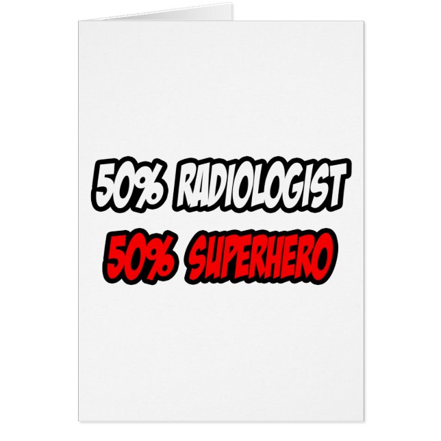 Demi-radiologiste...Demi-super-héros (Devant)