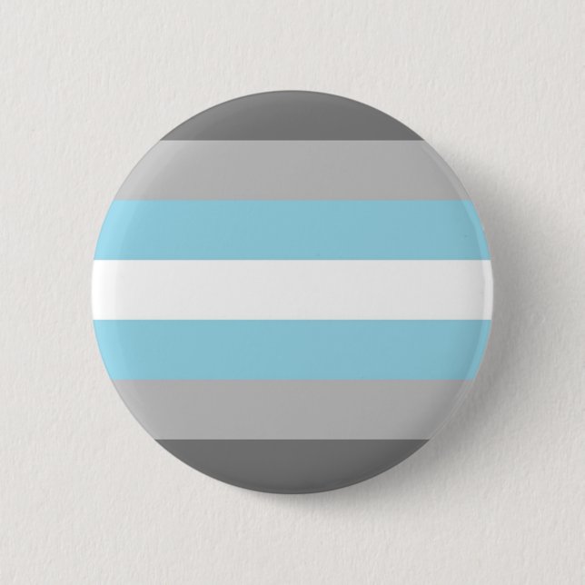 DemiBoy Flag 2 Inch Round Button (Front)