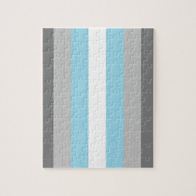 DemiBoy Flag Jigsaw Puzzle (Vertical)