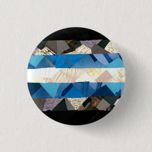 Demiboy Pride Flag 1 Inch Round Button