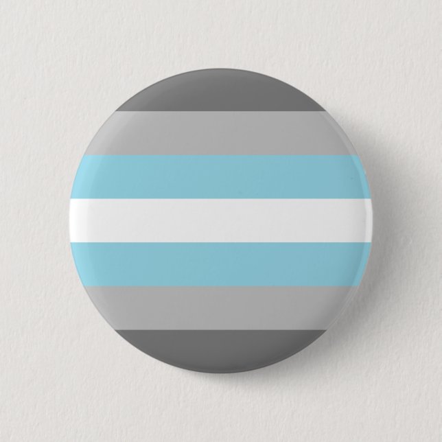 Demiboy Pride Flag 2 Inch Round Button (Front)
