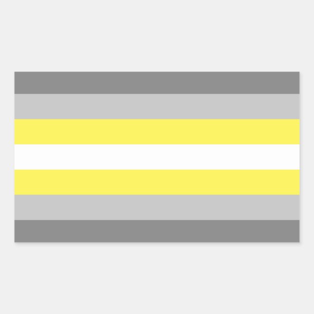 Demigender Pride Sticker (Front)