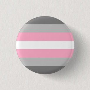 Demigirl Button