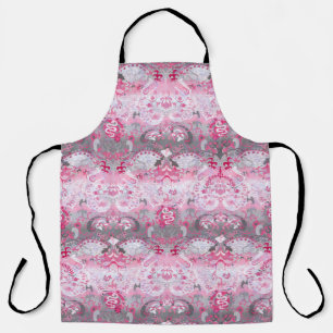Demigirl Dragon Damask - Stylish Pride Flag Colour Apron