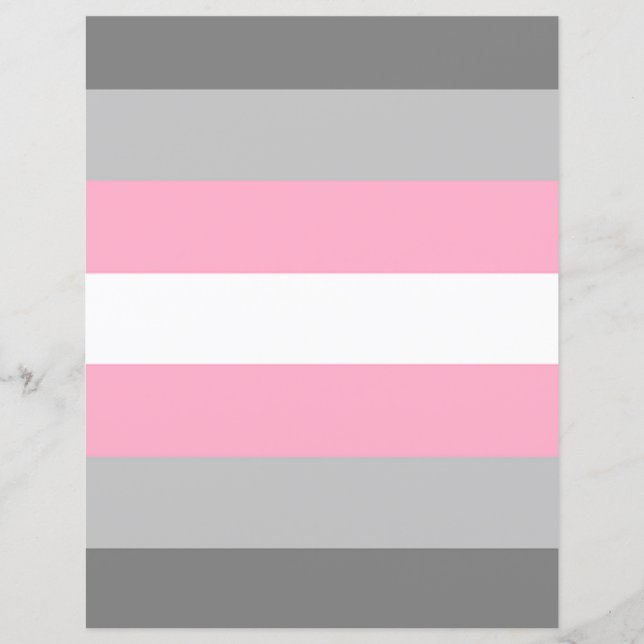 DemiGirl Flag Paper (Front)