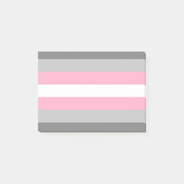 DemiGirl Flag Post-it Notes (Front)