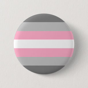 Demigirl Pride Flag LGBT Pride 2 Inch Round Button