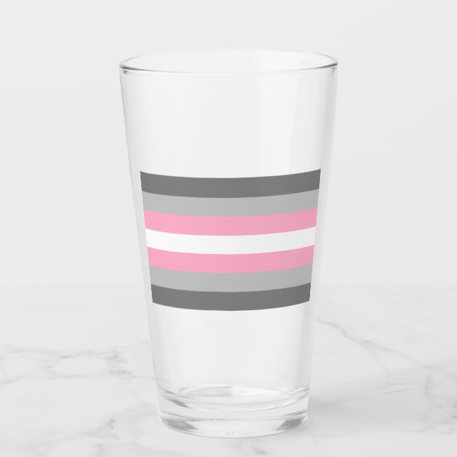 Demigirl Pride Glass (Front)