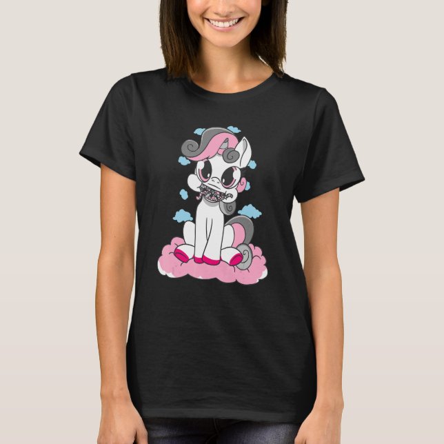 Demigirl Pride Lgbt  Unicorn Demi Girl Lgbtq Demig T-Shirt (Front)