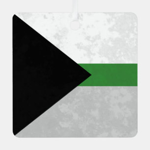 Demiromantic Metal Ornament