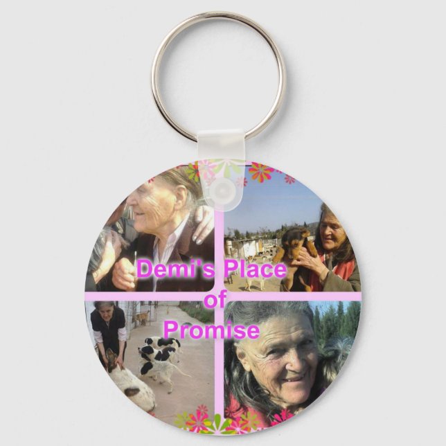 Demi's Place of Promise Keychain (Front)