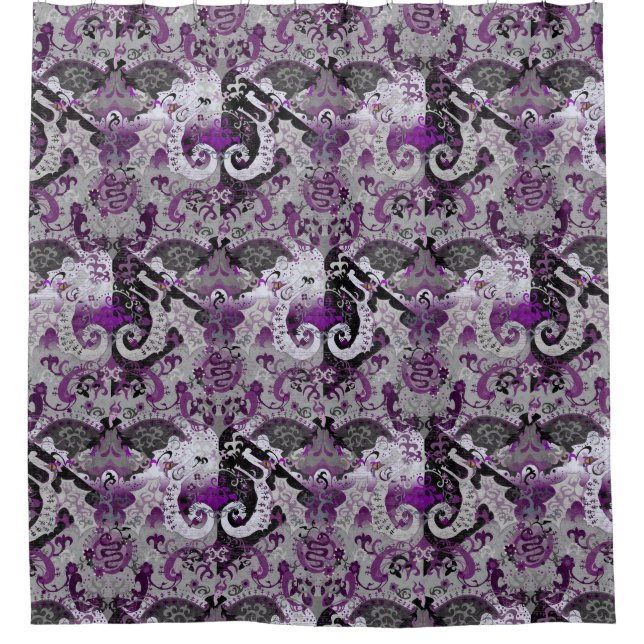 Demisexual Dragon Damask - Pride Flag Colours (Front)