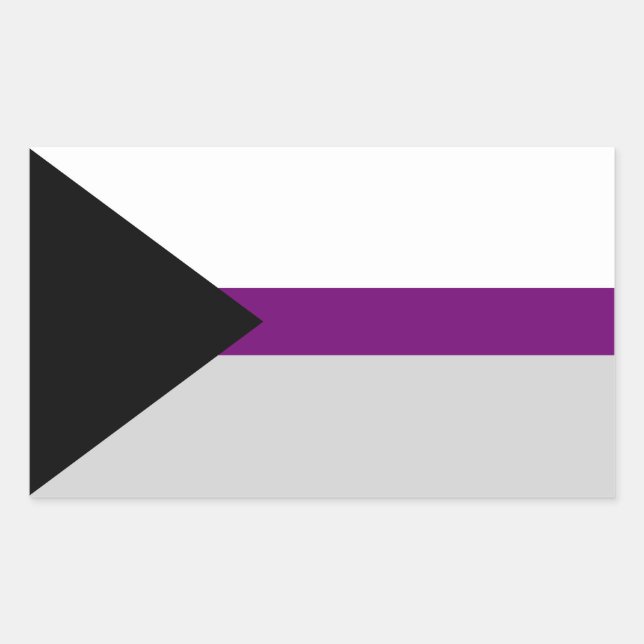 Demisexual Flag Sticker (Front)