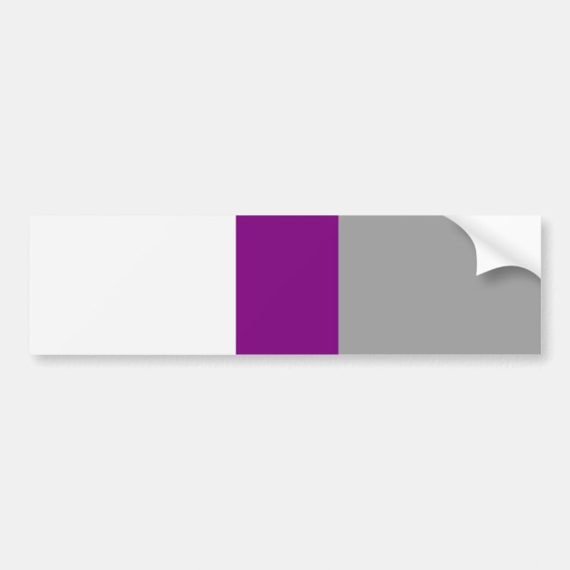 Demisexual Pride Bumper Sticker (Front)