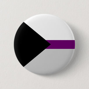 Demisexual Pride Flag LGBT Pride 2 Inch Round Button