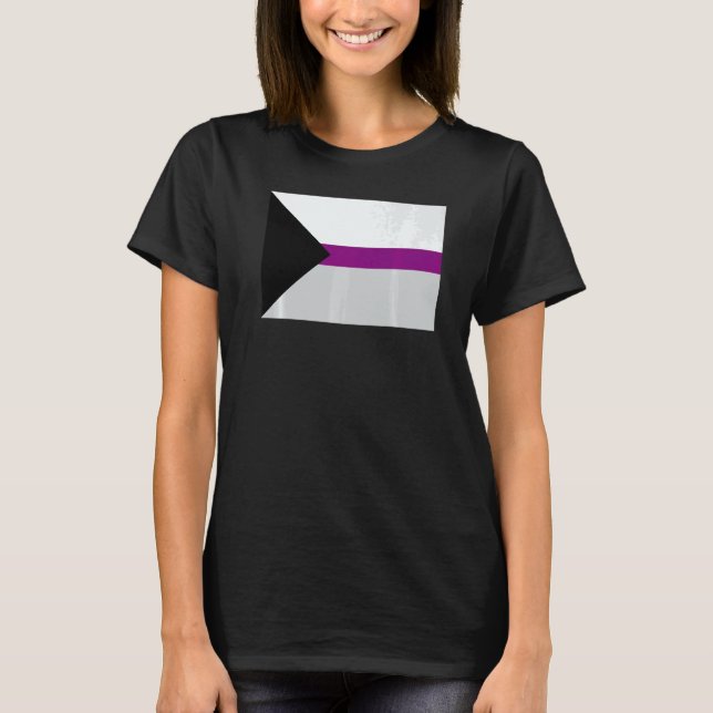Demisexual Pride Flag national pride T-Shirt (Front)