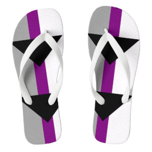 Demisexual Pride Flip Flops