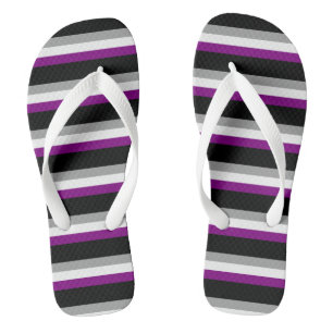 Demisexual Pride Flip Flops
