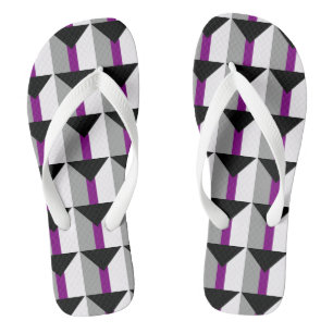 Demisexual Pride Flip Flops