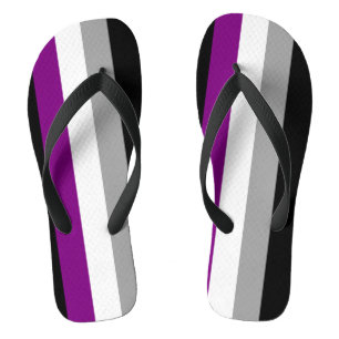 Demisexual Pride Flip Flops