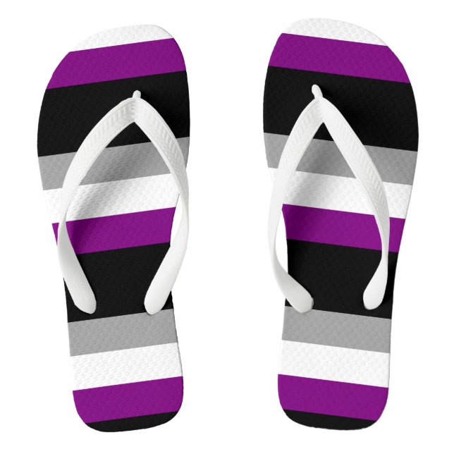 Demisexual Pride Flip Flops (Footbed)