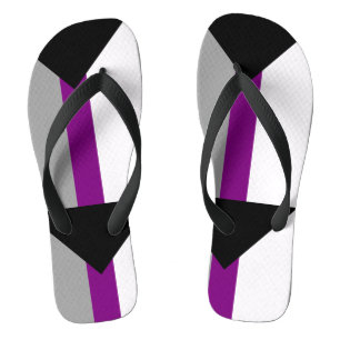 Demisexual Pride Flip Flops