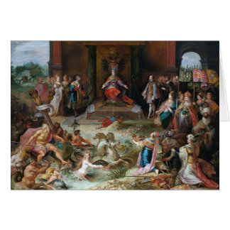 Démission de l'empereur Charles V à Bruxelles