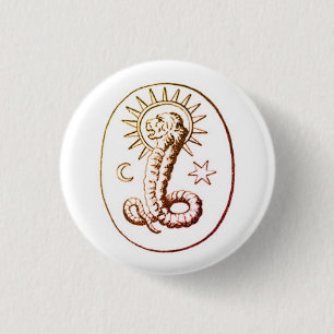 Demiurge Symbol 1 Inch Round Button