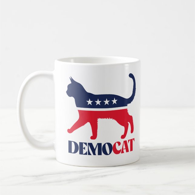 Democat Coffee Mug (Left)