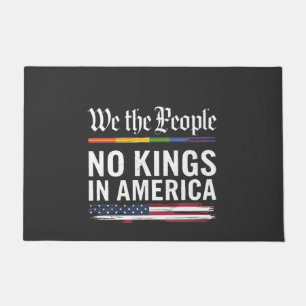 Democracy Has no King Librety Status USA  Doormat