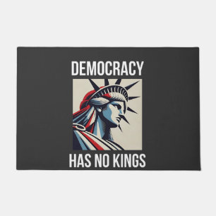Democracy Has no King Librety Status USA  Doormat