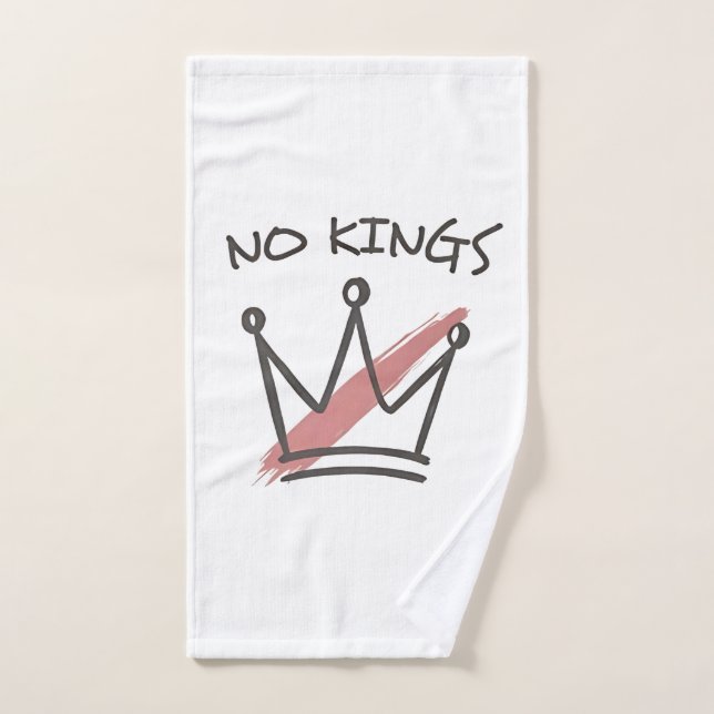 Democracy Has no King Librety Status USA  Hand Towel (Hand Towel)