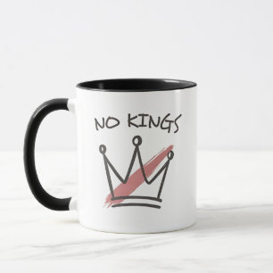 Democracy Has no King Librety Status USA  Mug