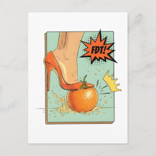 Democracy Has No Kings USA American Protest  Postcard